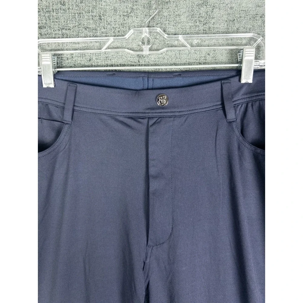NWT Collars & Co CEO Tech Pull-On Pants Mens 40x32 Navy Blue Stretch Performance